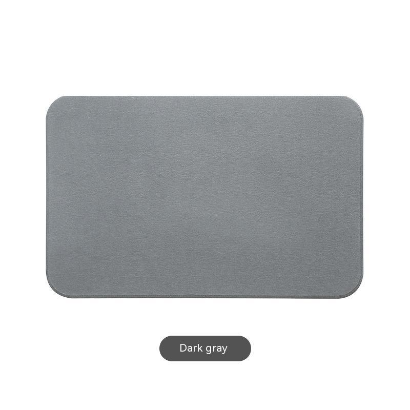 StoneStep stone bath mat available in gray blue green pink and white